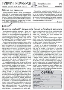 Europa Ortodoxă