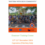 RHYTHM WITH SIGNS COMMUNITY – CAPRANICA, ITALY (13-21 DECEMBER 2024)